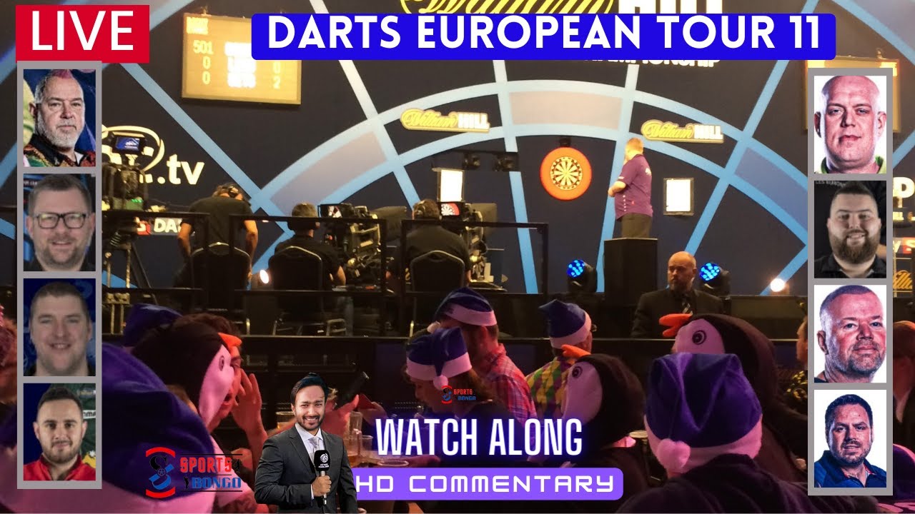 German Darts Open PDC European Tour 11 PDC Darts Live Watch Along