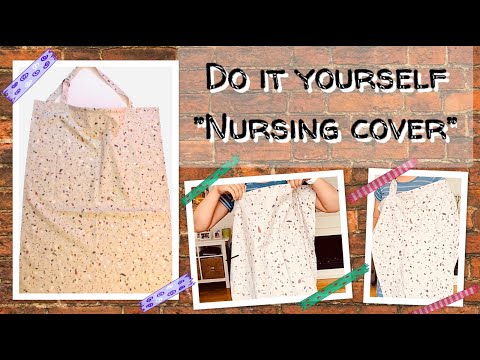 DIY Breastfeeding/Nursing Cover I Super Easy 👍🏽