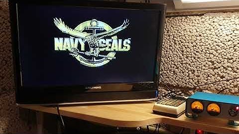 ZX Spectrum +3 Navy Seals (before audio fix)