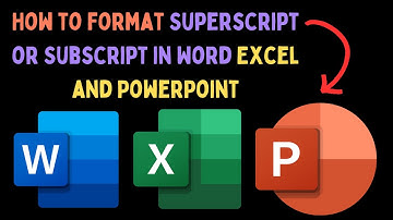 How to Format Text as Superscript or Subscript in Word, Excel, or PowerPoint on Windows 11