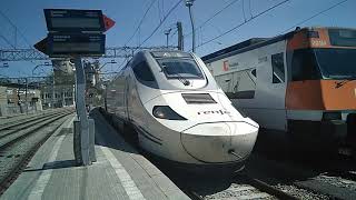 Alvia 130 sin servicio saliendo de Montcada Bifurcació