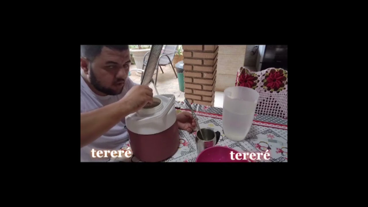 Experimentando erva de tereré da trot's