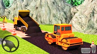 Offroad Construction Excavator - Let's Build a Road! - Android gameplay screenshot 3