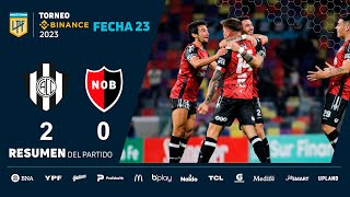  Fecha 23 false resumen de Central Córdoba - Newell’s