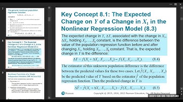 Intro to Econometrics: CH8(1) nonlinear regression: polynomial and log