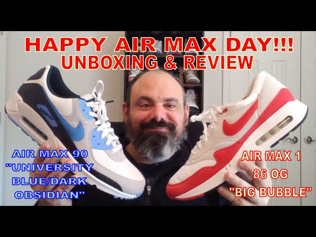 2023 NIKE AIR MAX 1 86 BIG BUBBLE OBSIDIAN REVIEW & ON FEET 