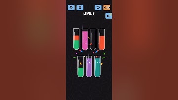 water color sort level 10 walkthrough solution iso/android