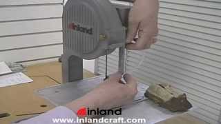 Adjusting the Drip Guide on Inland's DB-100 Diamond Band Saw