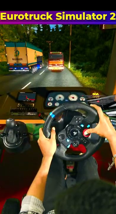 I Follow the truck to overtake Eurotruck Simulator 2 Tamil Gameplay Steering Wheel Logitech g29