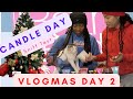 Vlogmas Day 2 (Candle Day &amp; VS Pink Sale)