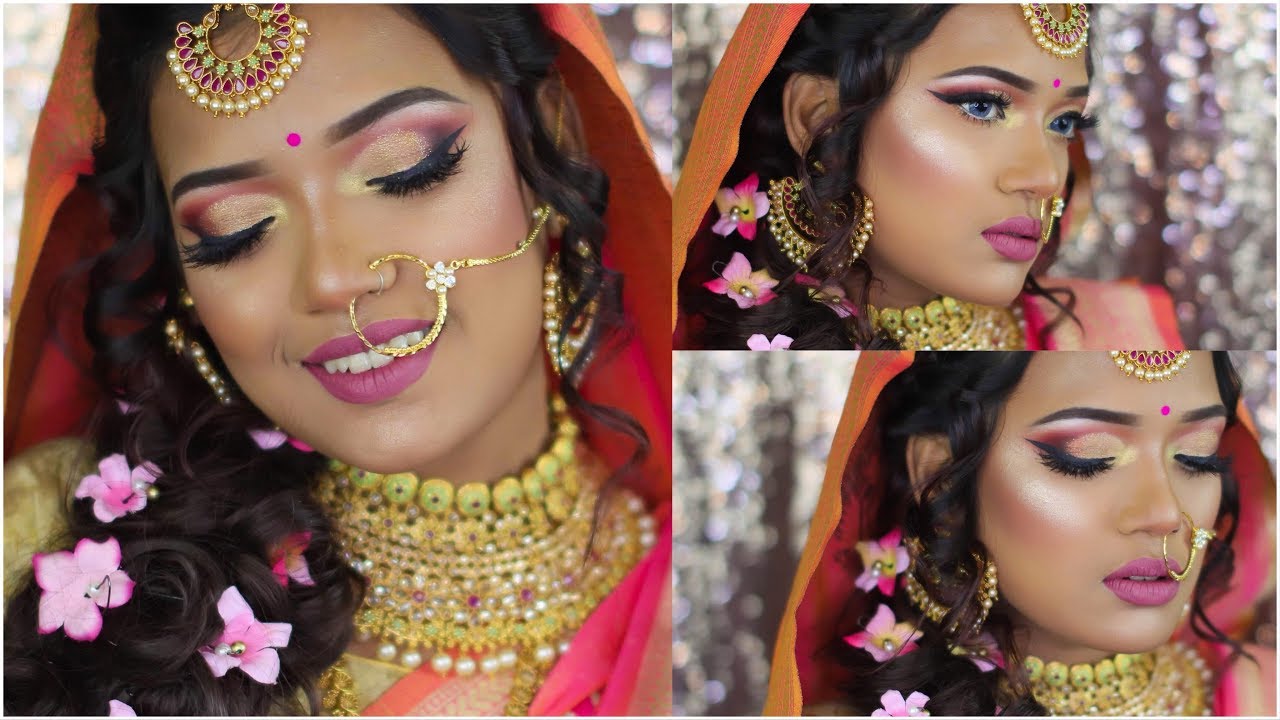 Floral Gaye Holud Bridal Makeup Tutorial | Bridal Week Day-2 | Raisa Naushin