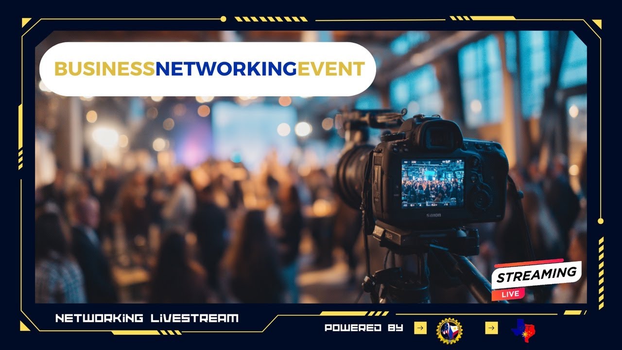 October Business Networking Livestream: Connect and Grow - YouTube