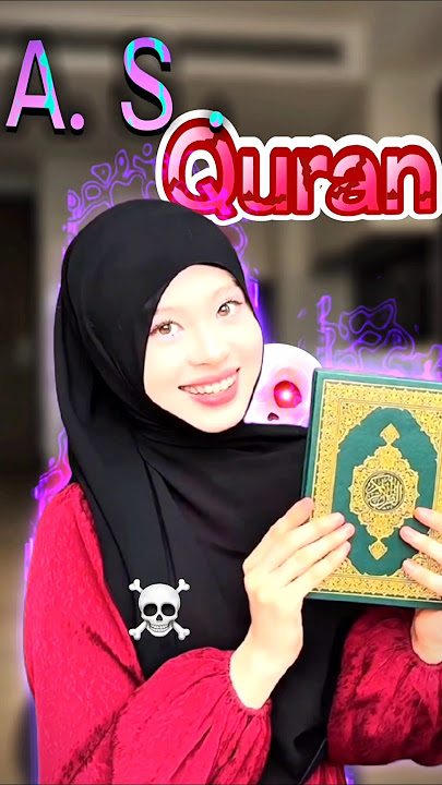 A S QURAN..👀☝️