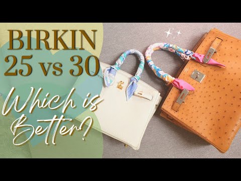 Birkin 25 vs Birkin 30, What's in my bag? 💖