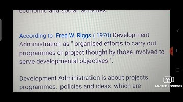 DEVELOPMENT Administration - Meaning & Definition.#publicadministrationforupsc