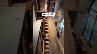 Windmills hundreds of years old! Check out our latest video! #explore #travel #nature #youtubeshorts