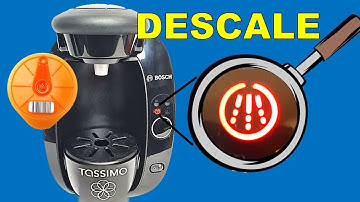 Descaling Bosch Tassimo Coffee Maker & WHICH Cleaning Disc ❓
