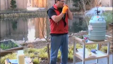 Science in the City Live: Homemade Fog with Liquid Nitrogen