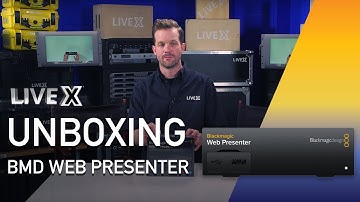Unboxing: BMD web presenter