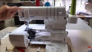 Preparing Babylock Ovation and Evolution for Cover Stitch