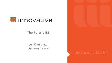 Overview Demo of the Polaris ILS from Innovative Interfaces