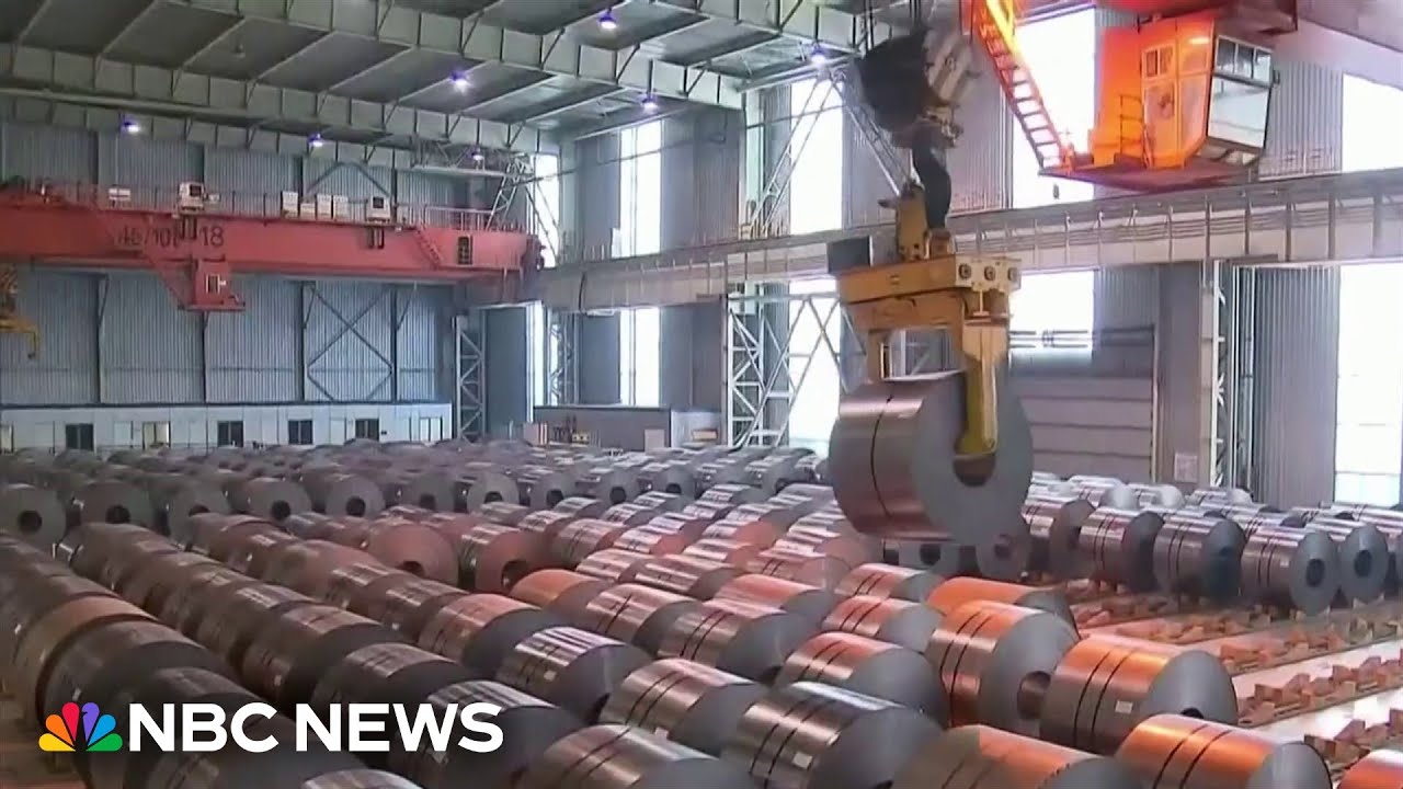 Biden calls for much higher tariffs on Chinese steel and aluminum imports