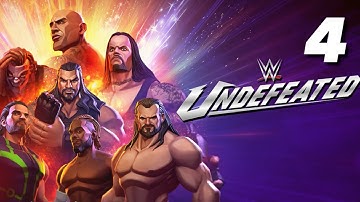 WWE UNDEFEATED Gameplay Walkthrough Part 4 - iOS | ANDROID