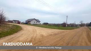 Parduodamas namų valdos žemės sklypas