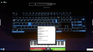 Roblox Piano sheets | Fur Elise