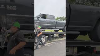 Houston we have a problem #femaletrucker #rvtransport #howmyweekstarting #shetrucking
