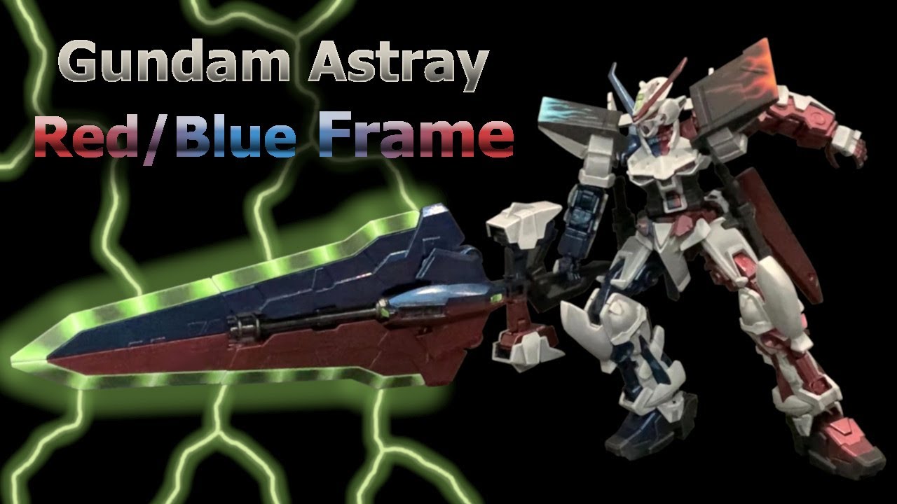 Painting Gundam Astray Red Blue Frame Second L - Giant Power Sword!