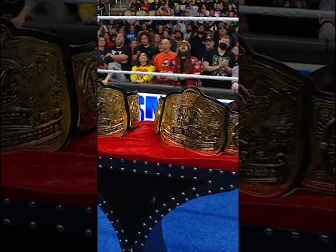 Triple H reveals the new WWE Tag Team Championships