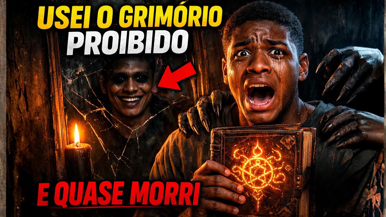 USEI O GRIMÓRIO PROIBIDO E MINHA VIDA NUNCA MAIS FOI A MESMA