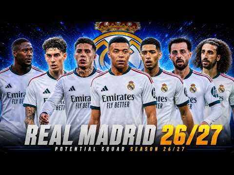 ini77 x GOAL - REAL MADRID FULL SQUAD SEASON 2026/27 | Real Madrid Squad Update with Transfer Rumors