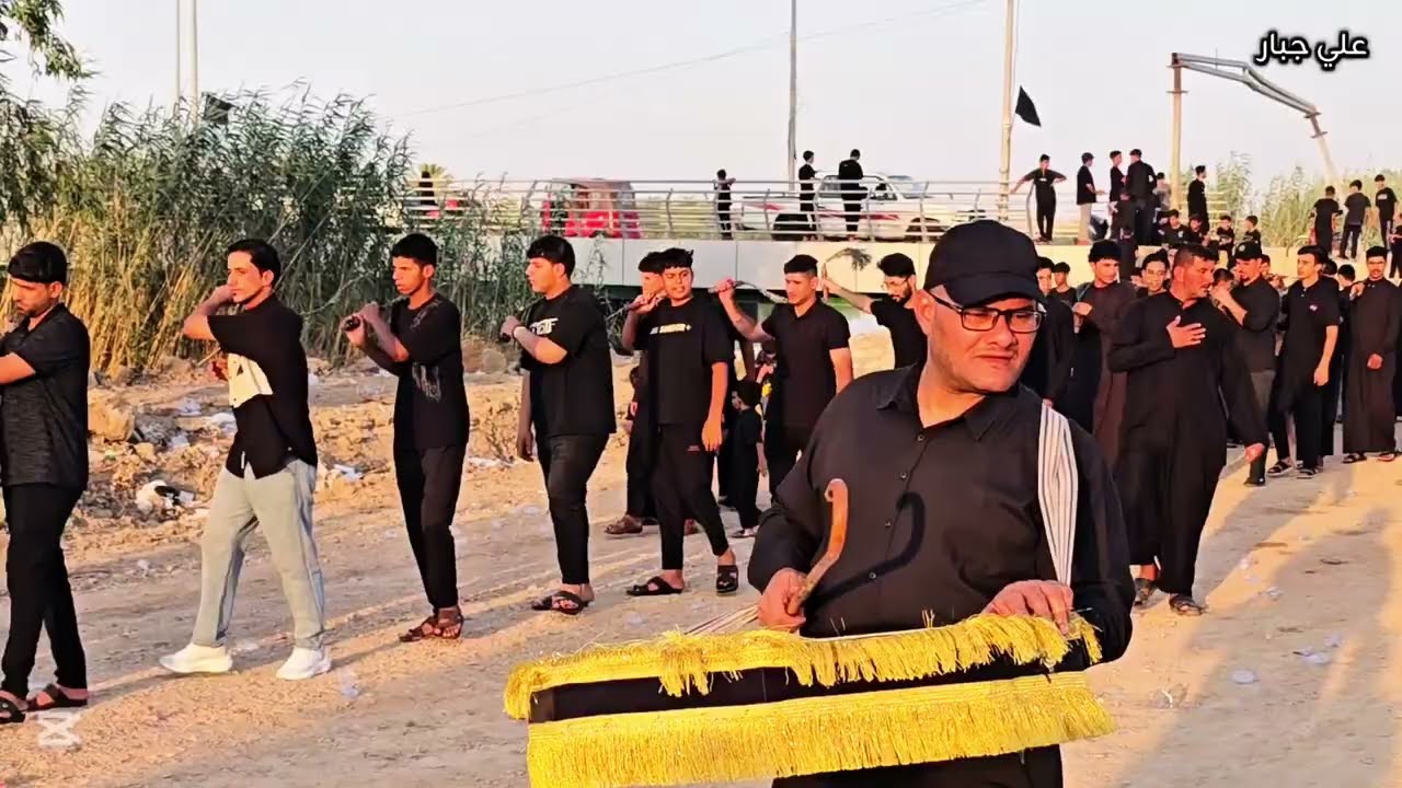 خايفة يحسين أگلك خايفة | حسين الدكرسن مع علي الدكرسن | موكب الإمام علي | الثالث من محرم 1447 هـ