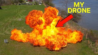 The Bomb Squad BLEW UP my drone!