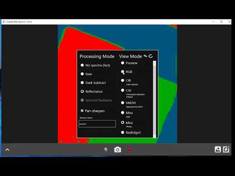 Identification of counterfeit money with Cubert CUVIS Hyperspectral Imaging Software (no audio)