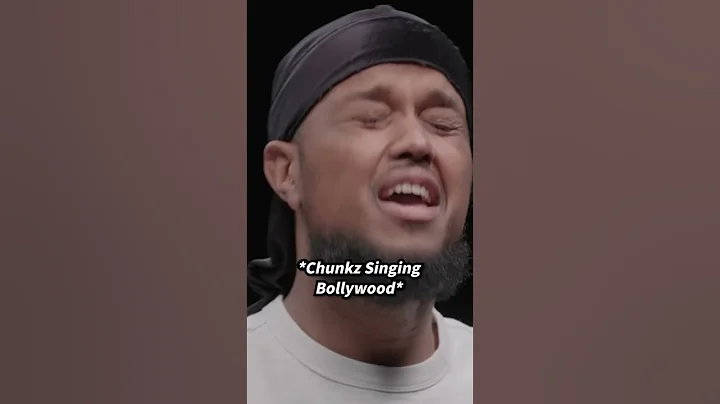 Chunkz Shows Off His Bollywood Vocals