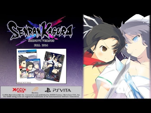 Senran Kagura Shinovi Versus (Best) (New) from Marvelous - PSVita