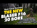 Andy crow shoots pigeons with the new blaser f16 20 bore