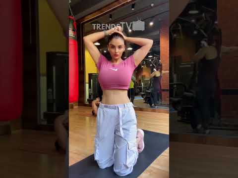 #Anveshi Jain Flaunts New Gym Workout #shorts #reels #anveshijain
