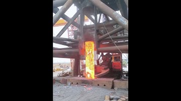 Large blank forging process- Good tools and machinery make work easy