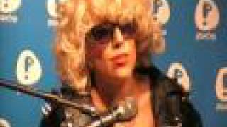 Lady GaGas Press Conference Tel Aviv Israel 8/17/09