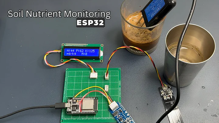 IoT Based Soil Nutrient Monitoring with ESP32 Using NPK Sensor and Modbus Communication