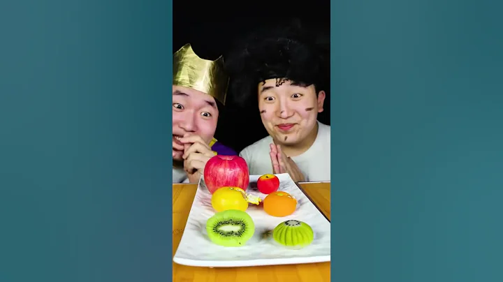 ASMR MUKBANG FRUITS RICE CAKE (Kiwi, orange, Apple) Real Sound Eating Show (NO TALKING) #SHORTS - DayDayNews