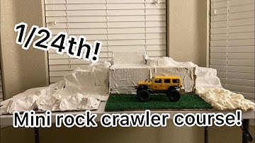 Mini indoor rock crawler course part 2!