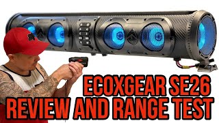 ECOXGEAR SOUND BAR RANGE TEST AND REVIEW