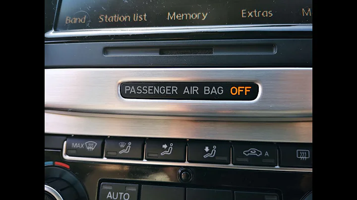 How To Turn off Passenger Airbag For VW Passat CC