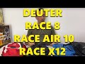 Обзор рюкзаков линейки Deuter Race 2018 года.