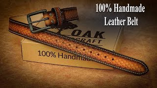 How it's made - Handmade Leather Belt